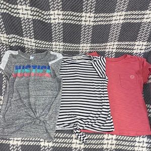 3 girls tops